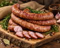 Kiełbasa swojska z galaretką